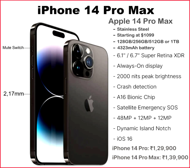 Apple iPhone 14 Pro Max