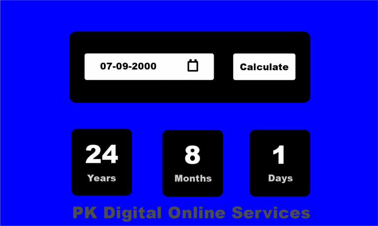 Age Calculator
