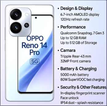 oppo reno 14 pro 5g price